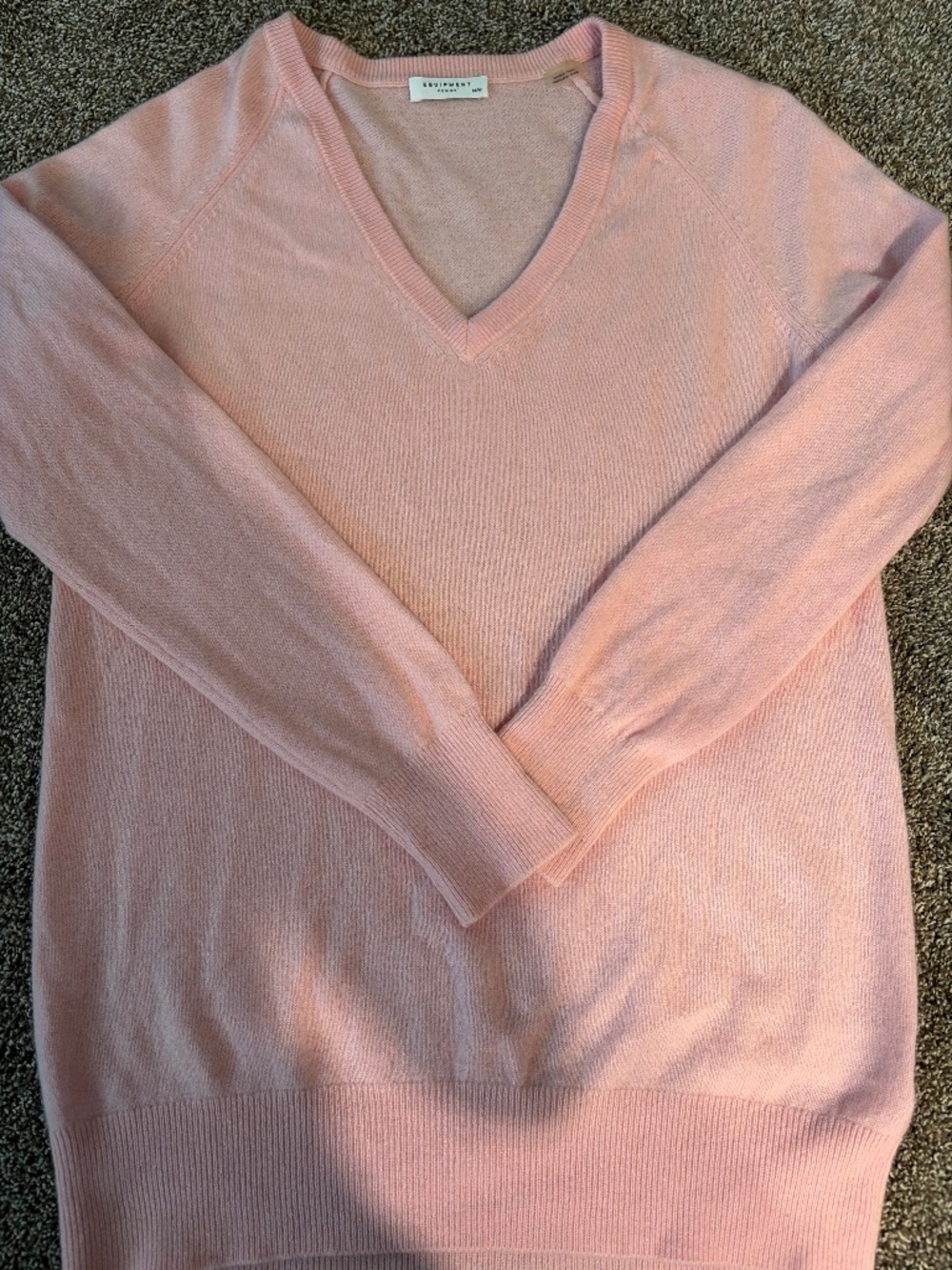 Equipment Blush Pink cashmere Sweater